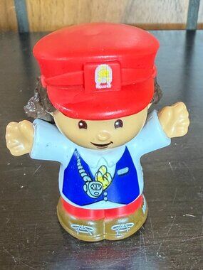 Fisher-Price Little People Female Train Conductor Figure